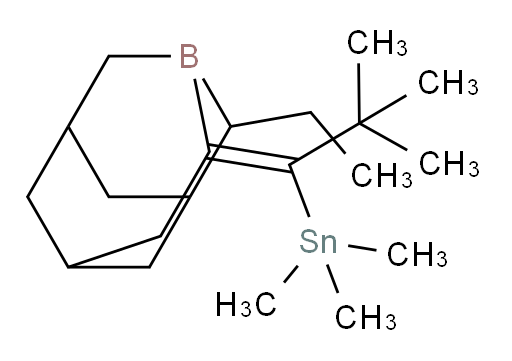 (Z)-(1-(2-ethyl-3-boratricyclo[4.3.1.13,8]undecan-4-ylidene)-2,2-dimethylpropyl)trimethylstannane