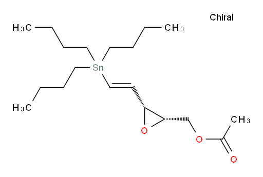 ((2S,3R)-3-((E)-2-(tributylstannyl)vinyl)oxiran-2-yl)methyl acetate