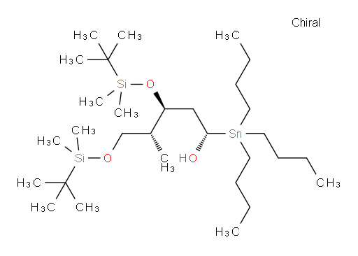 (1S,3S,4R)-3,5-bis((tert-butyldimethylsilyl)oxy)-4-methyl-1-(tributylstannyl)pentan-1-ol