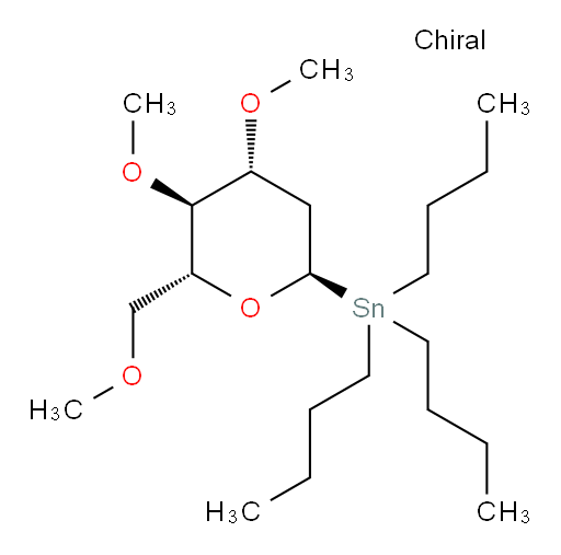 tributyl((2R,4R,5S,6R)-4,5-dimethoxy-6-(methoxymethyl)tetrahydro-2H-pyran-2-yl)stannane