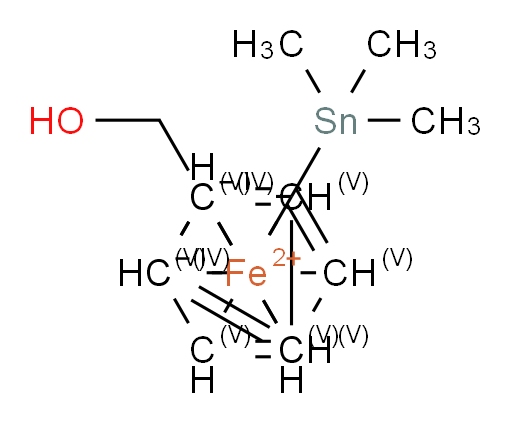 (-)-1-(Hydroxymethyl)-2-(trimethylstannyl)ferrocene