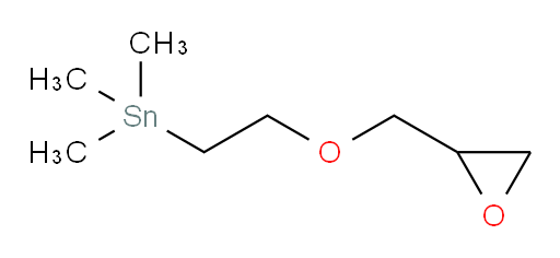 trimethyl(2-(oxiran-2-ylmethoxy)ethyl)stannane