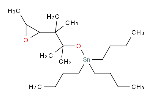 tributyl((2,3-dimethyl-3-(3-methyloxiran-2-yl)butan-2-yl)oxy)stannane