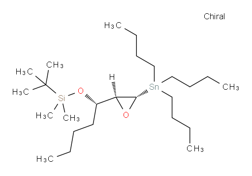 tert-butyldimethyl(((S)-1-((2S,3S)-3-(tributylstannyl)oxiran-2-yl)pentyl)oxy)silane
