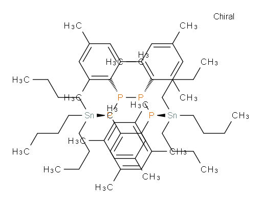 (1R,2R,3S,4S)-1,2,3,4-tetramesityl-1,4-bis(tributylstannyl)tetraphosphine