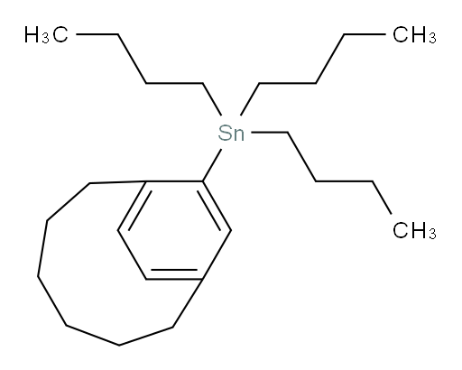 Stannane, bicyclo[6.2.2]dodeca-8,10,11-trien-9-yltributyl-