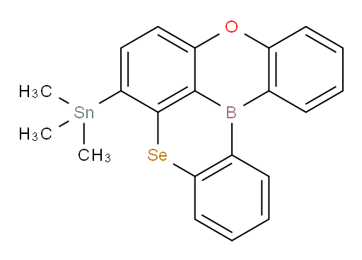 5-oxa-9-selena-13b-boranaphtho[3,2,1-de]anthracen-8-yltrimethylstannane