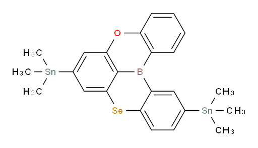 5-oxa-9-selena-13b-boranaphtho[3,2,1-de]anthracene-7,12-diylbis(trimethylstannane)