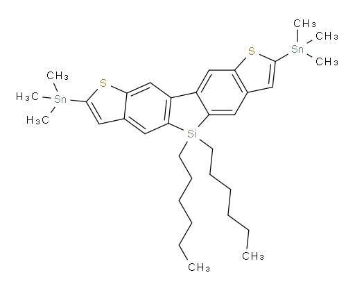 5,5-Dihexyl-2,8-bis(trimethylstannyl)-5H-silolo[2,3-f:5,4-f′]bis[1]benzothiophene