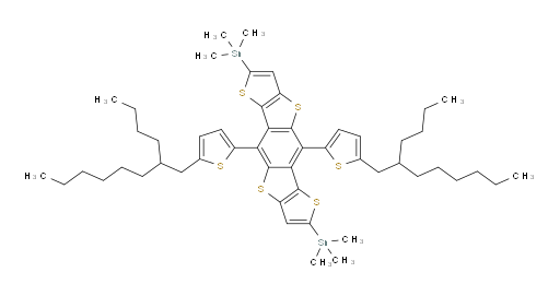 Stannane, 1,1′-[5,10-bis[5-(2-butyloctyl)-2-thienyl]dithieno[2,3-d:2′,3′-d′]benzo[1,2-b:4,5-b′]dithiophene-2,7-diyl]bis[1,1,1-trimethyl-