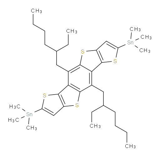 1,1′-[5,10-Bis(2-ethylhexyl)dithieno[2,3-d:2′,3′-d′]benzo[1,2-b:4,5-b′]dithiophene-2,7-diyl]bis[1,1,1-trimethylstannane]
