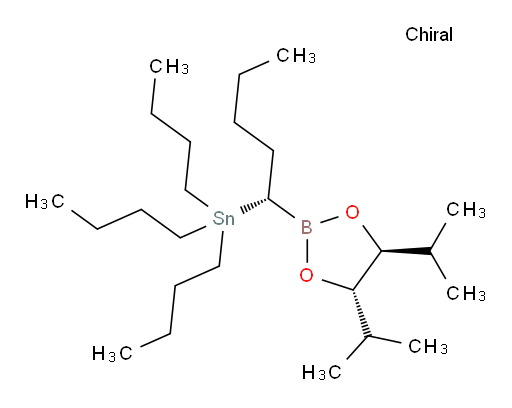 tributyl((S)-1-((4S,5S)-4,5-diisopropyl-1,3,2-dioxaborolan-2-yl)pentyl)stannane