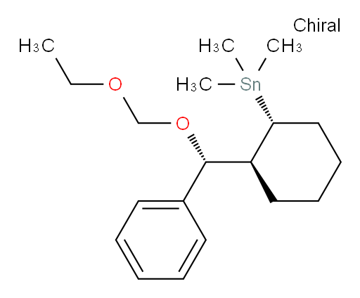 ((1R,2S)-2-((R)-(乙氧基甲氧基)(苯基)甲基)环己基)三甲基锡烷