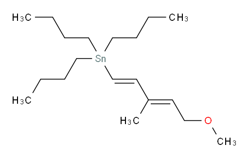 tributyl((1E,3E)-5-methoxy-3-methylpenta-1,3-dien-1-yl)stannane