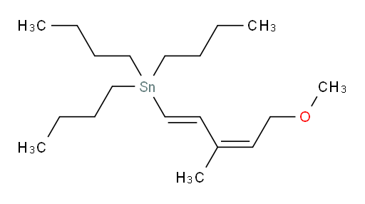 tributyl((1E,3Z)-5-methoxy-3-methylpenta-1,3-dien-1-yl)stannane