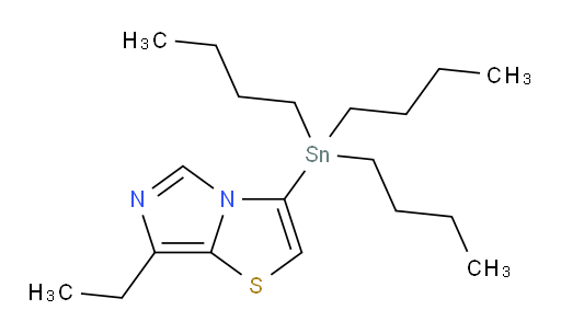 7-乙基-3-(三丁基锡基)咪唑并[5,1-b]噻唑