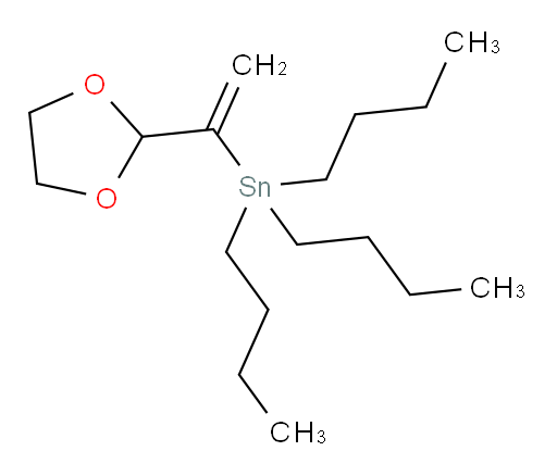 (1-(1,3-二氧杂环戊烷-2-基)乙烯基)三丁基锡烷