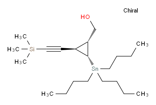 ((1R,2R,3R)-2-(三丁基锡基)-3-((三甲基硅基)乙炔基)环丙基)甲醇