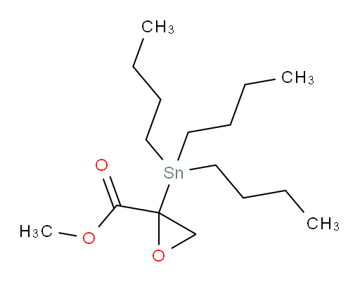 甲基 2-(三丁基锡基)环氧乙烷-2-甲酸酯