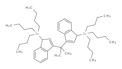 (丙烷-2,2-二基双(1H-茚-3,1-二基))双(三丁基锡烷)