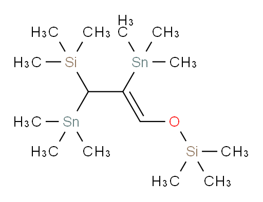 (Z)-三甲基((3-(三甲基硅基)-2,3-双(三甲基锡基)丙烯-1-基)氧基)硅烷