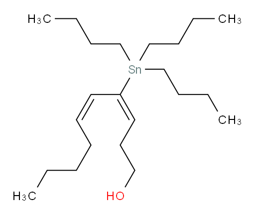 (3E,5Z)-4-(三丁基锡基)十-3,5-二烯-1-醇