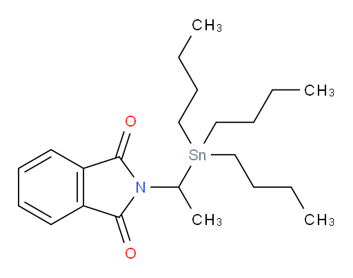 2-(1-(三丁基锡基)乙基)异吲哚啉-1,3-二酮