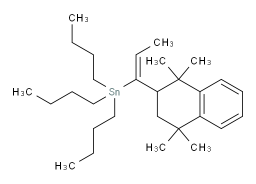 (E)-tributyl(1-(1,1,4,4-tetramethyl-1,2,3,4-tetrahydronaphthalen-2-yl)prop-1-en-1-yl)stannane