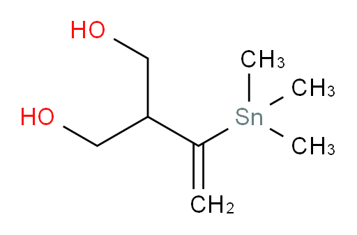 2-(1-(三甲基锡基)乙烯基)丙烷-1,3-二醇
