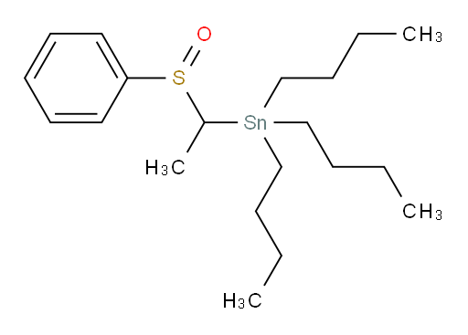 三丁基(1-(苯基亚砜)乙基)锡烷
