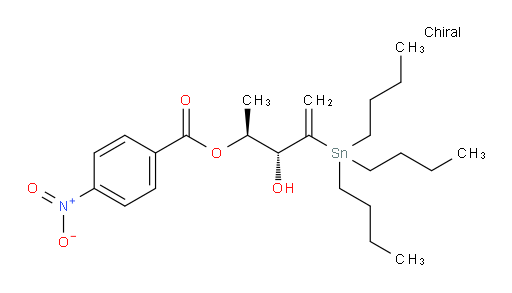 (2S,3R)-3-hydroxy-4-(tributylstannyl)pent-4-en-2-yl 4-nitrobenzoate