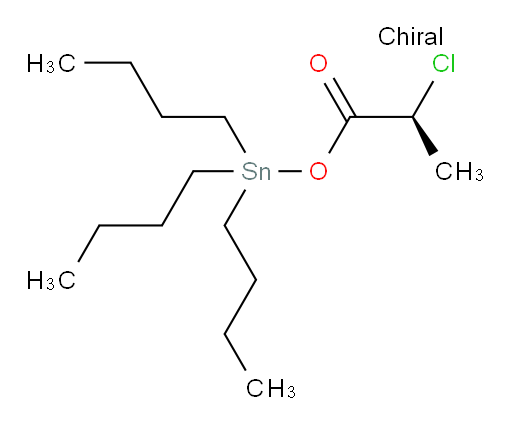 (S)-三丁基锡基 2-氯丙酸酯