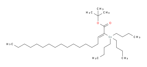 (Z)-叔丁基 2-(三丁基锡基)十八碳-2-烯酸酯