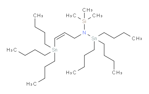(Z)-1,1,1-三甲基-N-(三丁基锡基)-N-(3-(三丁基锡基)烯丙基)硅杂n胺