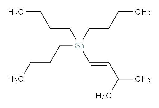 (E)-三丁基(3-甲基丁-1-烯-1-基)锡烷