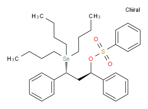 (1R,3R)-1,3-二苯基-3-(三丁基锡基)丙基 苯磺酸盐