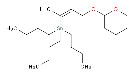 (Z)-tributyl(4-((tetrahydro-2H-pyran-2-yl)oxy)but-2-en-2-yl)stannane