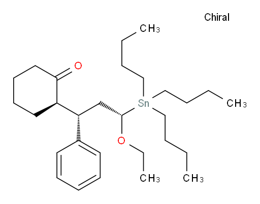 (R)-2-((1S,3S)-3-乙氧基-1-苯基-3-(三丁基锡基)丙基)环己酮