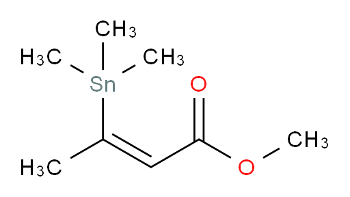 (Z)-methyl 3-(trimethylstannyl)but-2-enoate