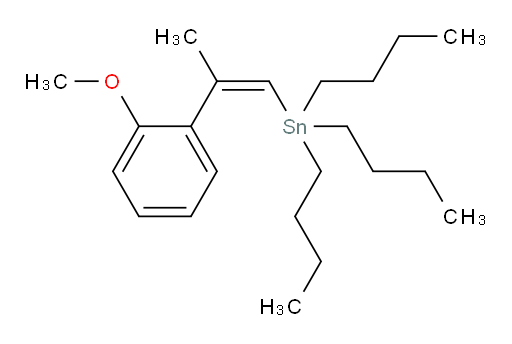 (Z)-tributyl(2-(2-methoxyphenyl)prop-1-en-1-yl)stannane