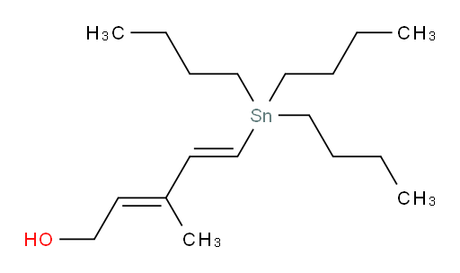 (2E,4E)-3-甲基-5-(三丁基锡基)戊-2,4-二烯-1-醇