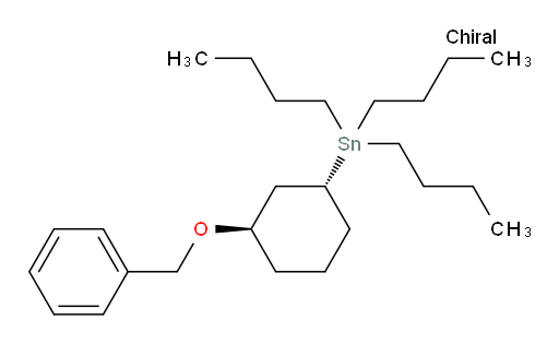 ((1R,3R)-3-(苄氧基)环己基)三丁基锡烷