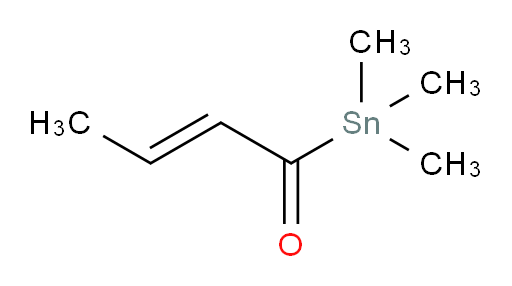 (E)-1-(trimethylstannyl)but-2-en-1-one