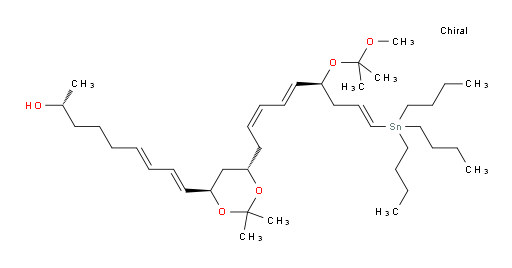 (R,6E,8E)-9-((4R,6S)-6-((S,2Z,4E,8E)-6-((2-methoxypropan-2-yl)oxy)-9-(tributylstannyl)nona-2,4,8-trien-1-yl)-2,2-dimethyl-1,3-dioxan-4-yl)nona-6,8-dien-2-ol