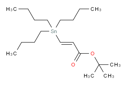 (E)-叔丁基 3-(三丁基锡基)丙烯酸酯