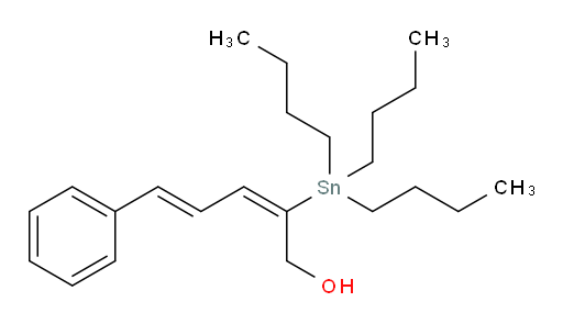 (2E,4E)-5-苯基-2-(三丁基锡基)戊-2,4-二烯-1-醇