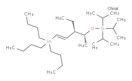 (((2R,3S,E)-3-乙基-5-(三丁基锡基)戊-4-烯-2-氧基))三异丙基硅烷