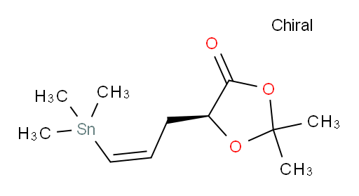 (S,Z)-2,2-二甲基-5-(3-(三甲基锡基)烯丙基)-1,3-二氧杂环戊烷-4-酮