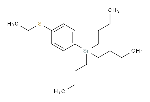 三丁基(4-(乙基硫基)苯基)锡烷