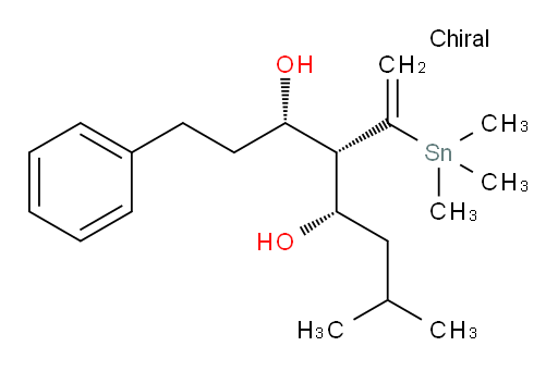 (3S,4S,5S)-7-甲基-1-苯基-4-(1-(三甲基锡基)乙烯基)辛烷-3,5-二醇